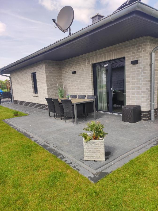Ferienhaus Luna Am Schoenen Harkebruegger See Mit Kamin Barssel  외부 사진