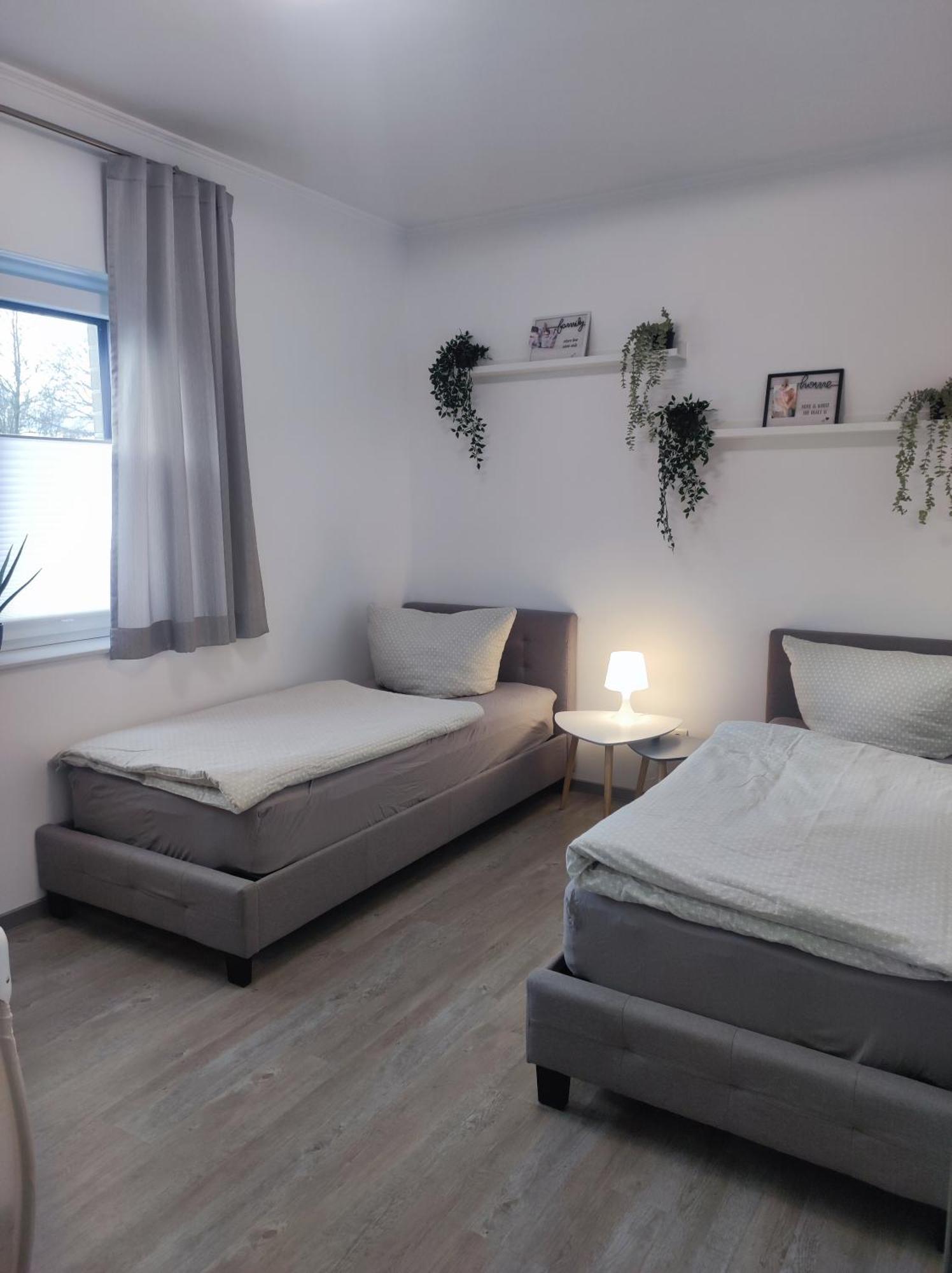Ferienhaus Luna Am Schoenen Harkebruegger See Mit Kamin Barssel  객실 사진